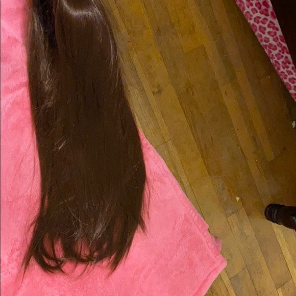 brown hair front wig - Picture 3 of 4